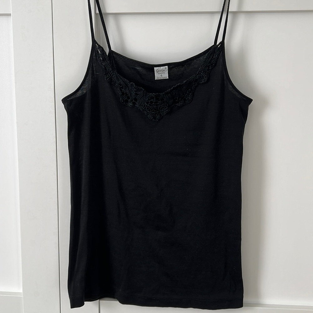 Gicipi CESARATO Women’s 6 Black Tank Top